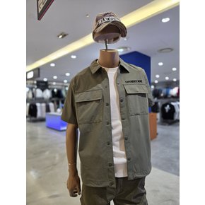 밑단 스트링 나일론 셔츠 JQ2SHU052