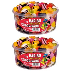 독일 Haribo 컬러라도 젤리 1kg 2팩