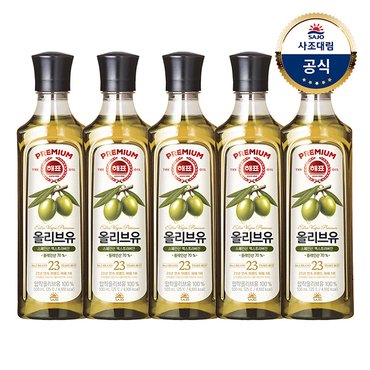 대림선 [사조]해표 올리브유 500ml x5개