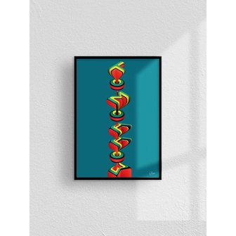 핀즐 ART PRINT 96. Tomorrow