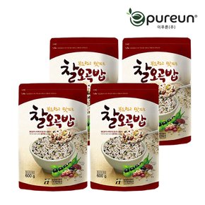 [이잡곡이다] 국산 찰오곡밥 600g x 4봉