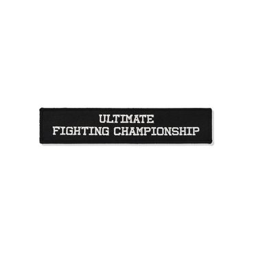UFC SPORT UFC 워딩 로고 2 와펜 패치 블랙 U2ECV2311BK