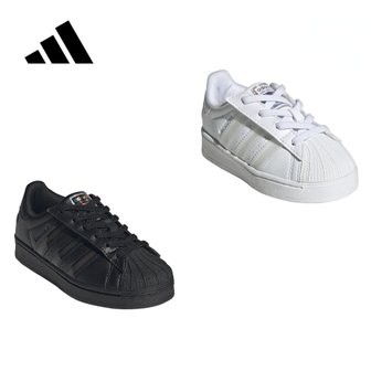 아디다스키즈 [부산점] 아디다스 키즈 슈퍼스타 LED 라이트 CF EL 라이팅운동화 2종 ADKCF3TSSL11