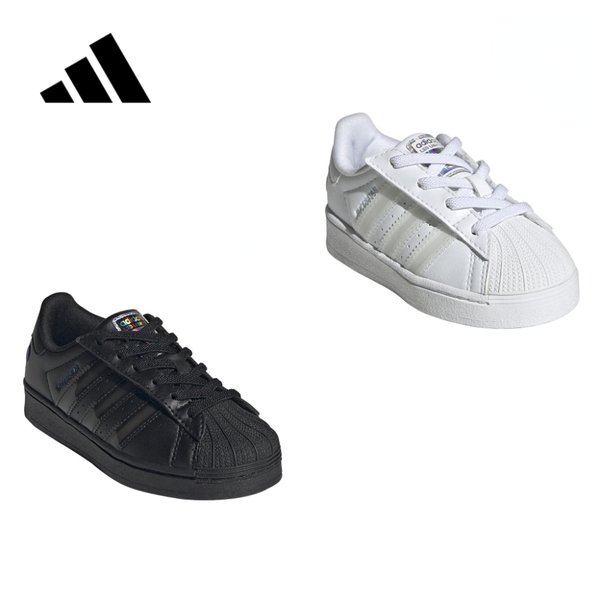 [부산점] 아디다스 키즈 슈퍼스타 LED 라이트 CF EL 라이팅운동화 2종 ADKCF3TSSL11