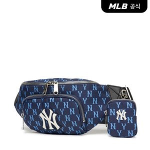 MLB [코리아공식]클래식 모노그램 힙색 NY (L.Navy)