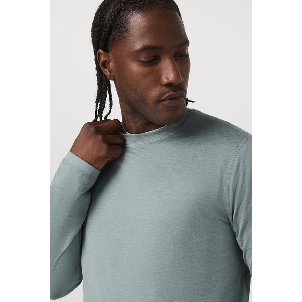 [남성] 긴팔 폰토 퍼포먼스 티_틸 그레이 VR16120007000