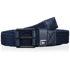 [뉴에라] 벨트 Belt Stretch Weave NVY 231 남성 네이비, 네이비 Free Size