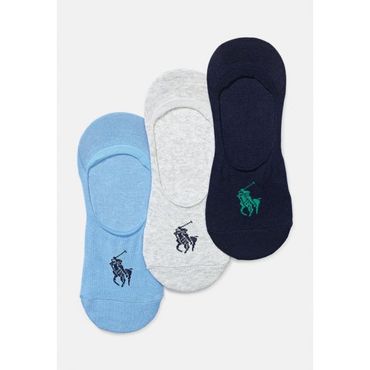 이스퀘어 5187888 Ralph Lauren LINER 3 PACK - Trainer socks assorted