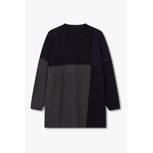 [Y`s]컬러 블록 코튼 니트 풀오버 6615330106000