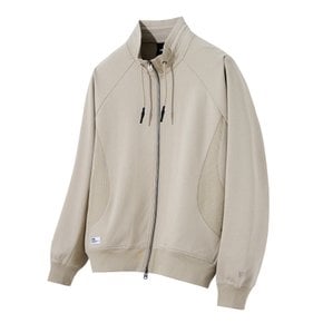 Rip Contrast Point Zip-up (Beige) LSRSCTZ103M