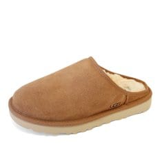 미국 어그 UGG 클래식 슬립온 겨울 스웨이드 뮬 슬리퍼 체스트넛 1129290-CHE