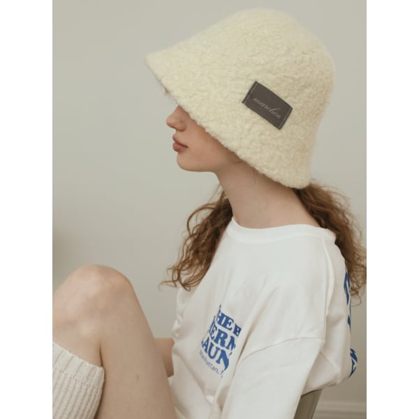 Signature boucle bucket hat_4color