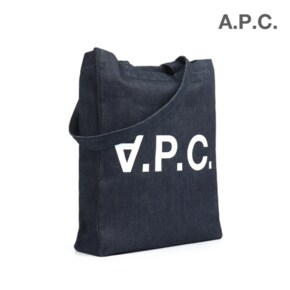 22SS A.P.C 에코백 로르 데님 인디고 토트