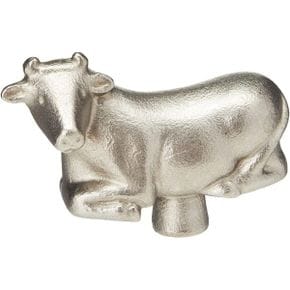 영국 스타우브 냄비 STAUB Cow Lid Knob 스테인리스 스틸10 x 5 12.5 cm 1682805