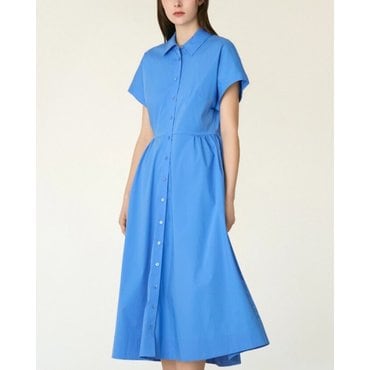 DKNY 실키 스트레치 포플린 원피스 (DW2F1WOP011C)