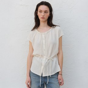 Off-Shoulder Shirring Strap Blouse KW6MB4510_03