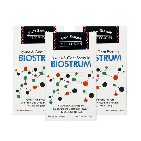 피터앤존 바이오스트럼 초유 Biostrum 300정 3개