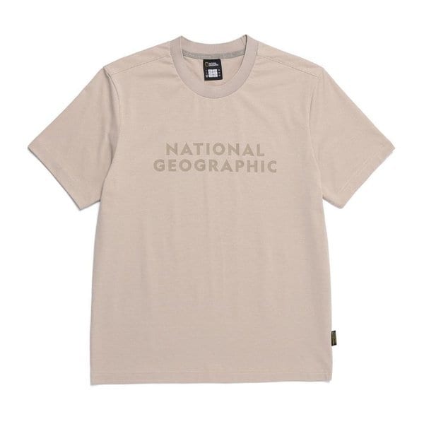 [부산점] N252UTS220 038 내셔널지오그래픽 그레이페롯 빅로고 그래픽 베이직핏 반팔 티셔츠
