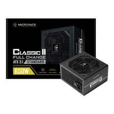 마이크로닉스 Classic II 풀체인지 650W 80PLUS 스탠다드 ATX3.1 파워