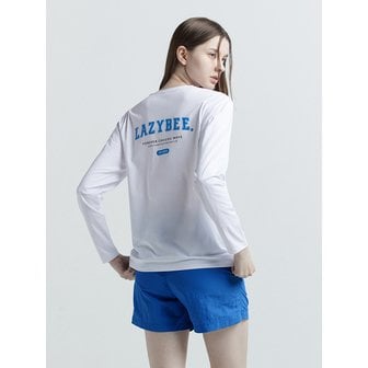 레이지비 [SET] 드림인 루즈핏 여성 래쉬가드 세트 화이트2