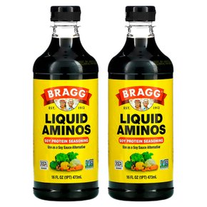 브래그 리퀴드 아미노 간장 473ml 2팩 Bragg Aminos