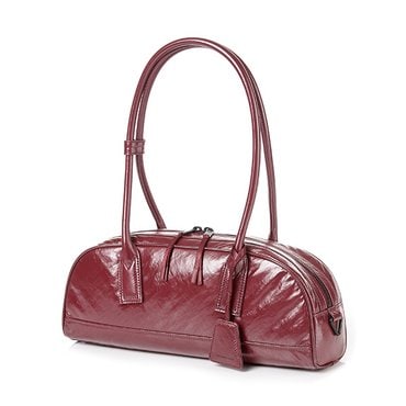 쌤소나이트레드 GLENARM 숄더백 GLOSSY WINE RED UK350003