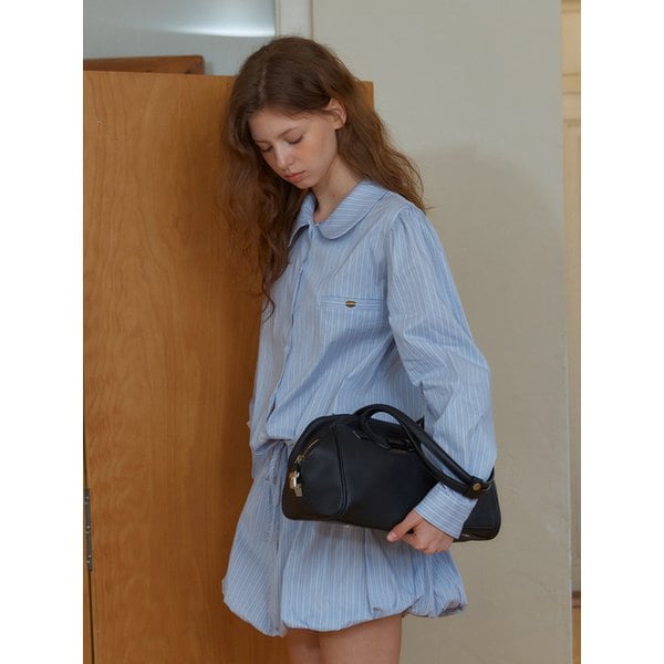 ANC STRING STRIPE SHIRT_BLUE