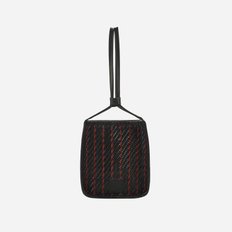 0619 Weaving Bag Black & Red