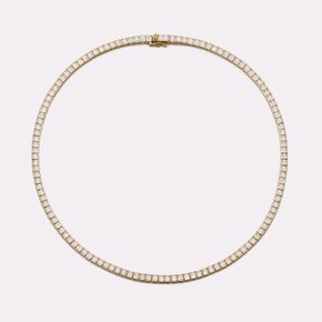 Princess-cut Tennis Necklace GSKA102NYW420