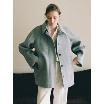 페블엠 Wool Half Coat (2Colors)