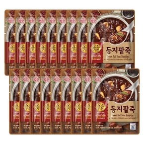 [화수분상회] 간편조리식품 오즈키친 동지팥죽 450G 18개 즉석요리