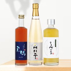 [소비기한 임박] 전통주애 약주 3종세트 고백주 예미주 오메기술