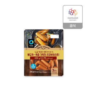 청정원 리치부어스트 230gx2(번들)