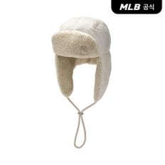 [엠엘비코리아공식] 베이직 프리미엄 윈터 패딩 트루퍼 귀달이 캡 NY (Cream)