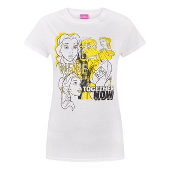 영국직구 디즈니  여성용 미녀와 야수 벨 투게더 티셔츠