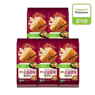 풀무원 순살광어생선카츠 420g 5개