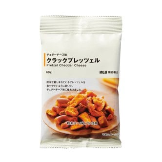  일본 무인양품 체다치즈맛 프레첼 60g