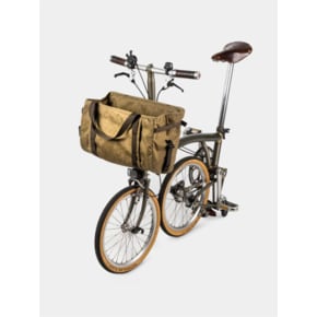 우탄크래프트 브롬톤백 Pioneer Basket Bag Khaki Brown