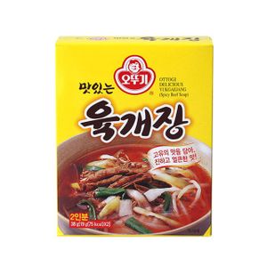 제이큐 맛있는 오뚜기 간편요리 육개장38g X ( 3매입 )