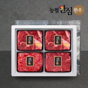 팸쿡 농협안심한우 혼합7호 선물세트 1.2kg (등심2팩/불고기1팩/장조림1팩)