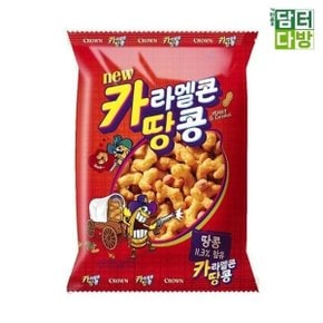 크라운제과 카라멜콘땅콩 72g X 16개