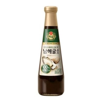  CJ제일제당 백설 남해 굴소스 500g x7개