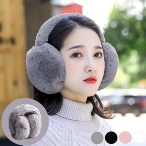 폴딩귀마개 휴대용 남녀공용 방한용 귀마개 보들보들