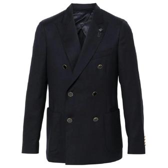 LARDINI 24 FW 라르디니 로고 클립 블레이저 IV660AENIVSF63408 TP429727864