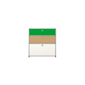 [USM 공식수입원 재고보유]USM Haller Storage 1x3 (Green, Beige, Pure White)