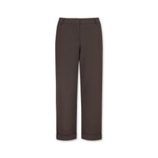 Women One Tuck Tapered Pants_WWPNA24608LBR