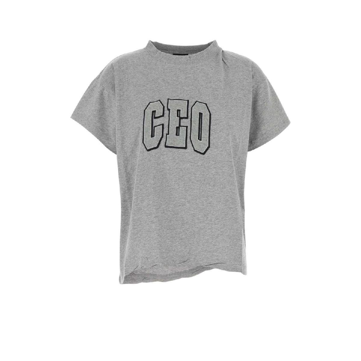 Shirt Oversize Balenciaga Maglie Donna Balenciaga Red Cotton T