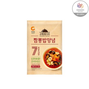 청정원 고메레시피 짬뽕밥 양념30gX10+짬뽕밥양념30g증정_P337427307