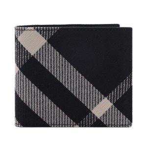 25SS 남성 체크 반지갑 (8089520 BLACK CALICO 25S)