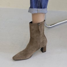 Suede Ankle Boots LC360_3colors